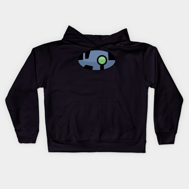 Giant Robot Kids Hoodie by ZPat Designs